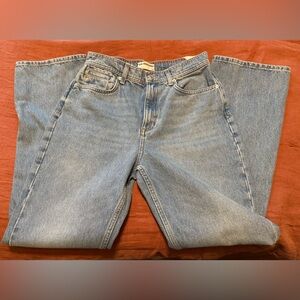 We The Free Xena High Rise Slim Straight Jeans, Size 30, New With Tags